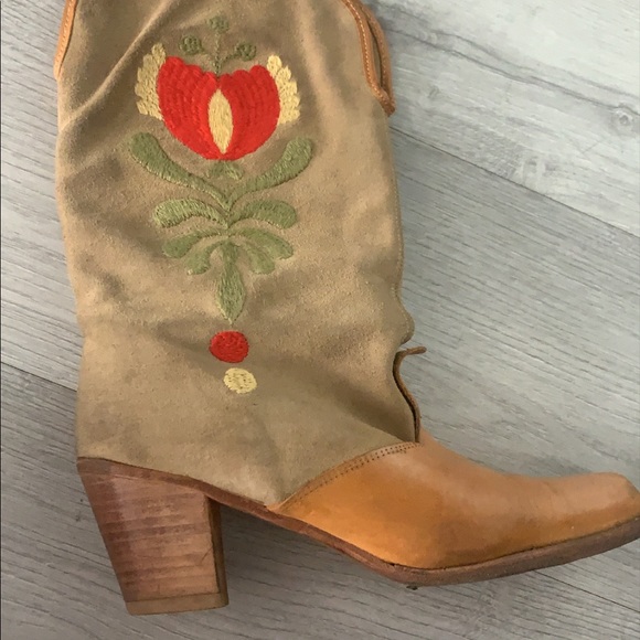 Authentic vintage hand stitched cowboy boots - Picture 2 of 6